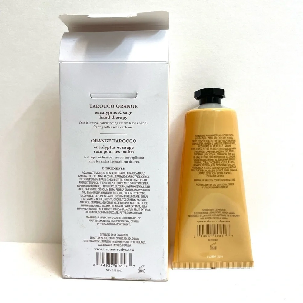 Crabtree & Evelyn Tarocco Orange Hand Lotion